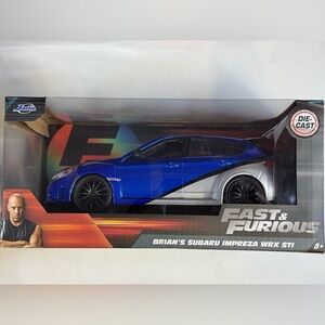 Jada Toys Fast and Furious BRIAN’S SUBARU IMPREZA WRX STI 1:24